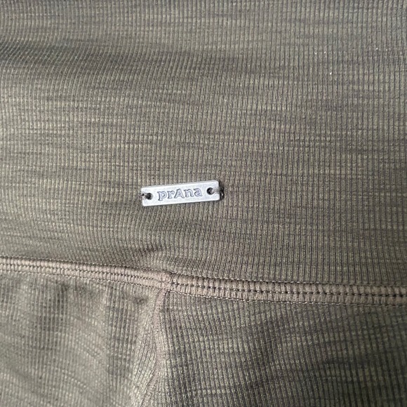 Prana Brown High Waisted Pocket Leggings Athleisure Activewear Size Women's M - Picture 10 of 11